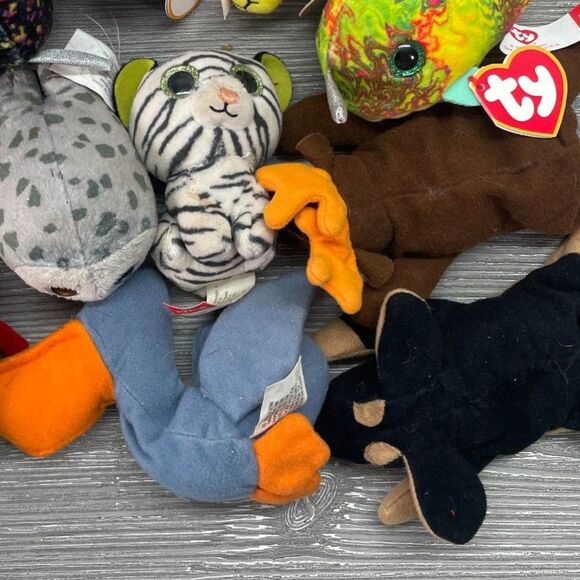 McDonald's TY Mini Teenie Beanie Babies Lot of 11! Vintage and Modern - Picture 5 of 7